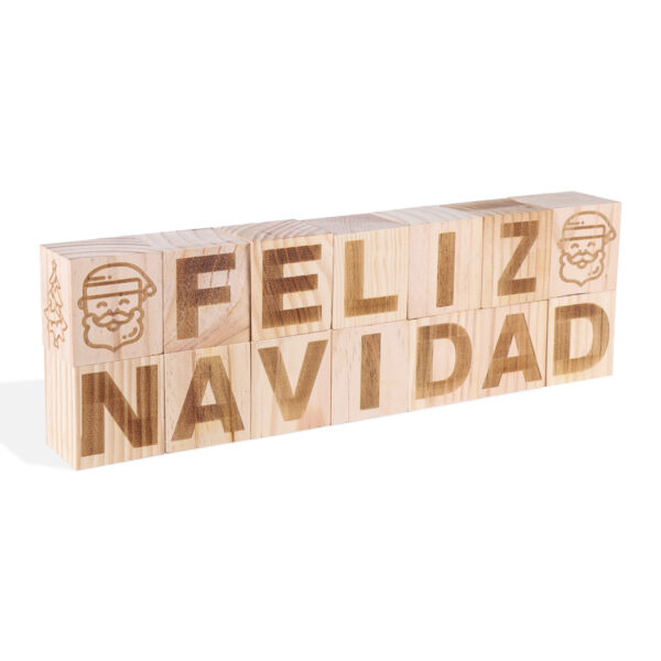 Tailored Wooden Letter Cubes - Image 6