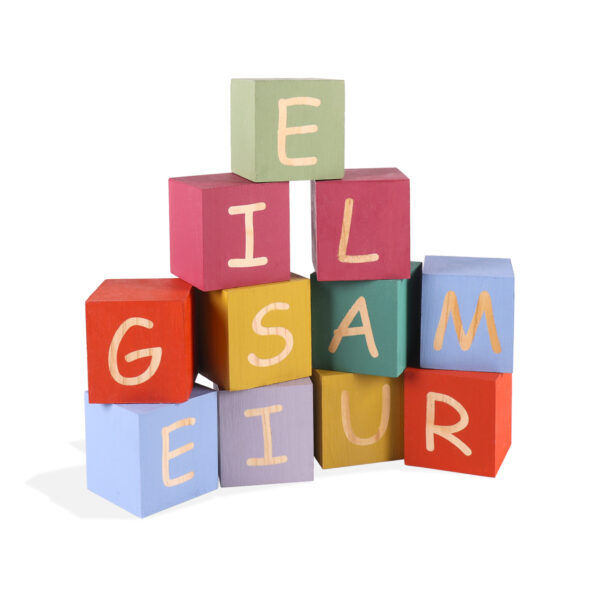 Tailored Wooden Letter Cubes