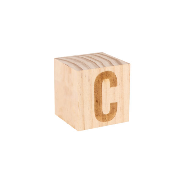 Tailored Wooden Letter Cubes - Image 7