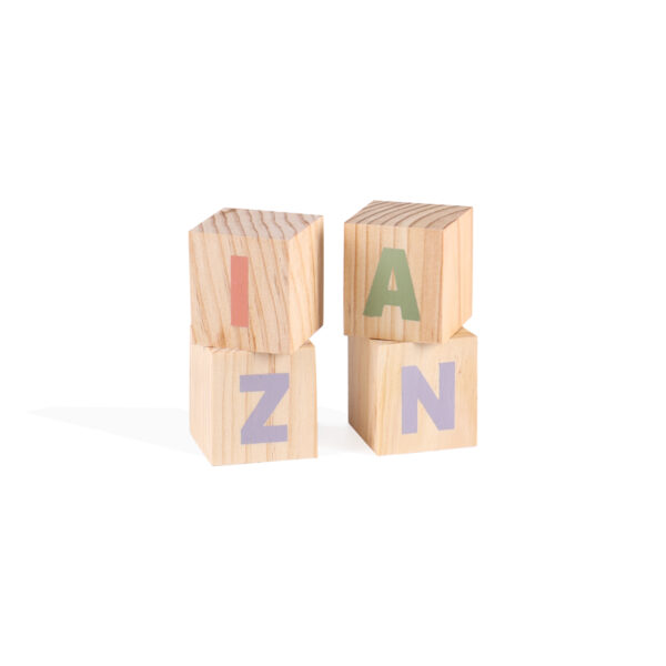 Tailored Wooden Letter Cubes - Image 8