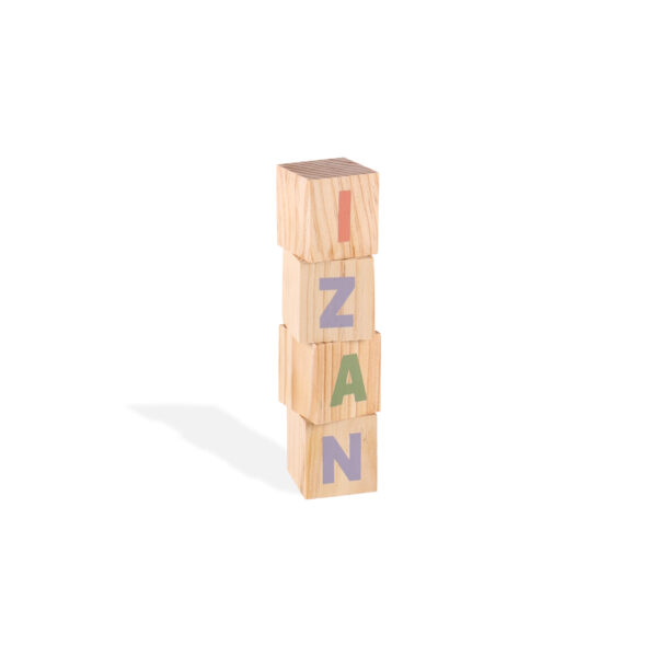 Tailored Wooden Letter Cubes - Image 10