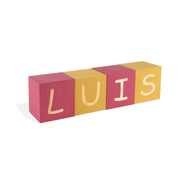 Tailored Wooden Letter Cubes - Image 11