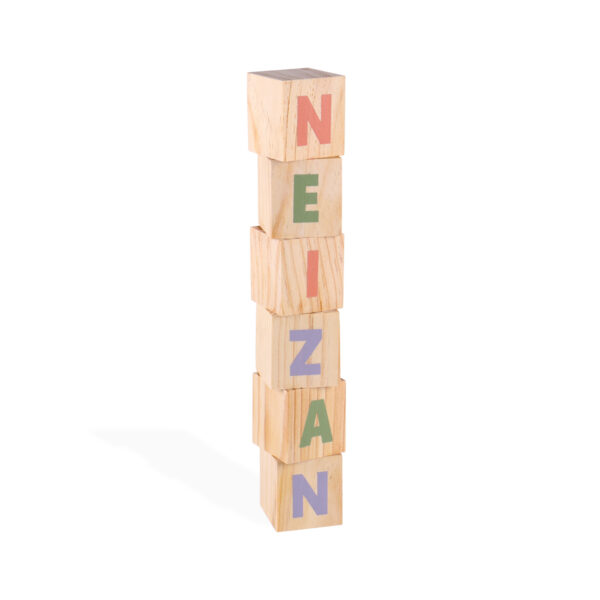 Tailored Wooden Letter Cubes - Image 17