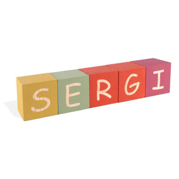 Tailored Wooden Letter Cubes - Image 18